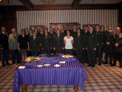 Elmira Cadets with Dr. Meier